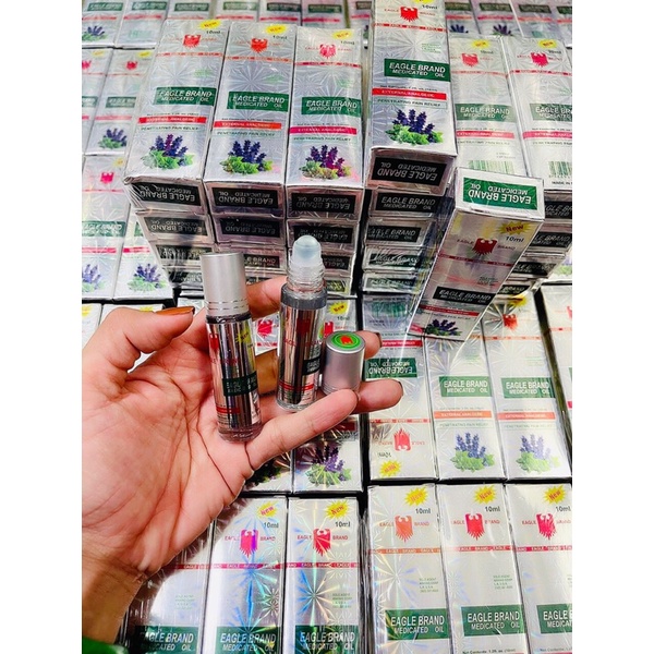 DẦU TRẮNG DẠNG LĂN CON Ó 10ml ( hàng mỹ chĩnh hãng)