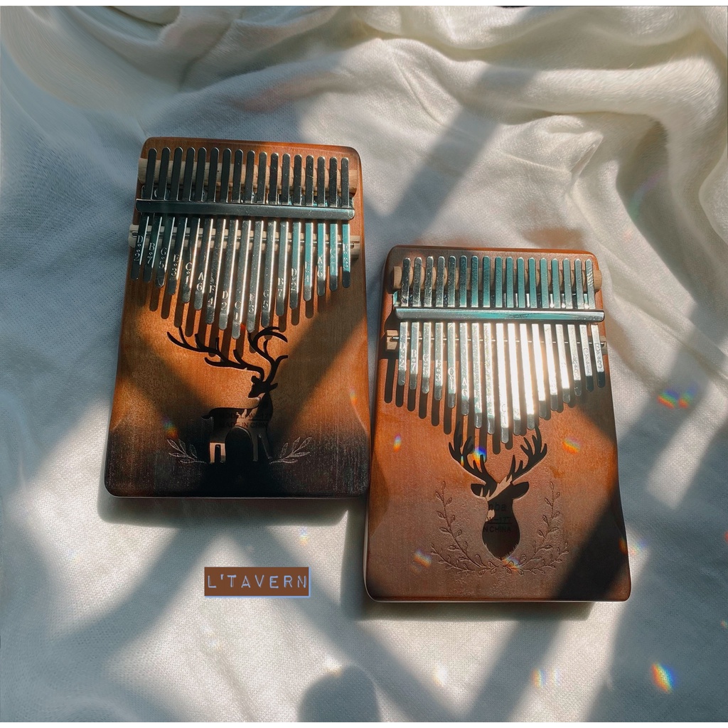 Đàn Kalimba 17 phím gỗ siêu rẻ âm tốt FRESHIP MỌI MIỀN TỔ QUỐC