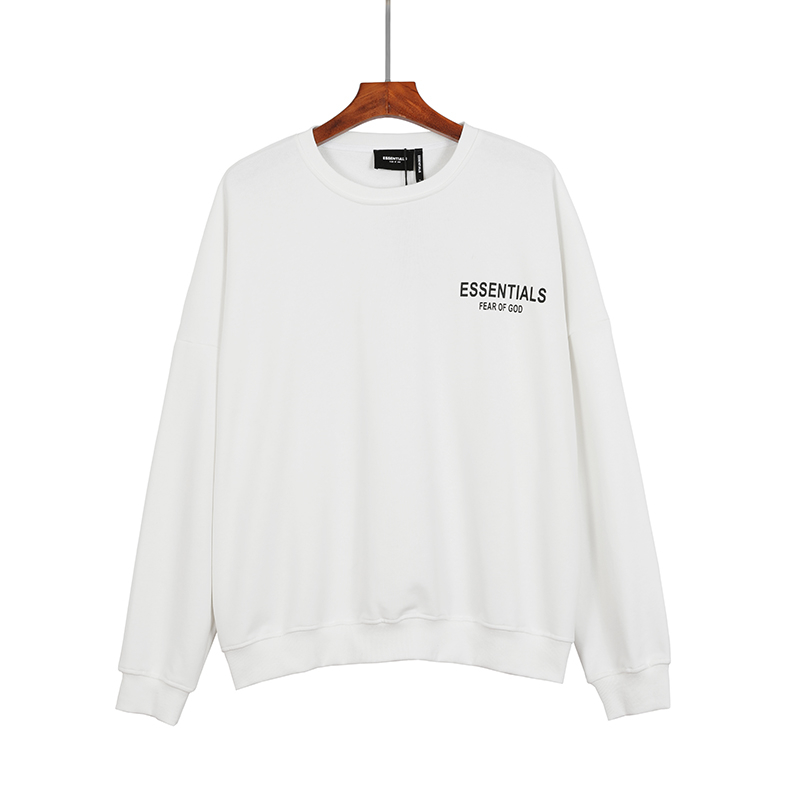 Áo Nỉ Dáng Rộng Cổ Tròn Thiết Kế Giản Dị Thời Trang