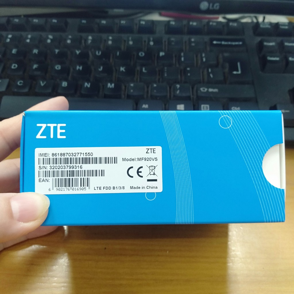 Bộ phát Wifi 3G/4G ZTE MF920VS. Tốc độ 150Mbps. Hàng nhập khẩu MF920 phiên bản nâng cấp của MF920V