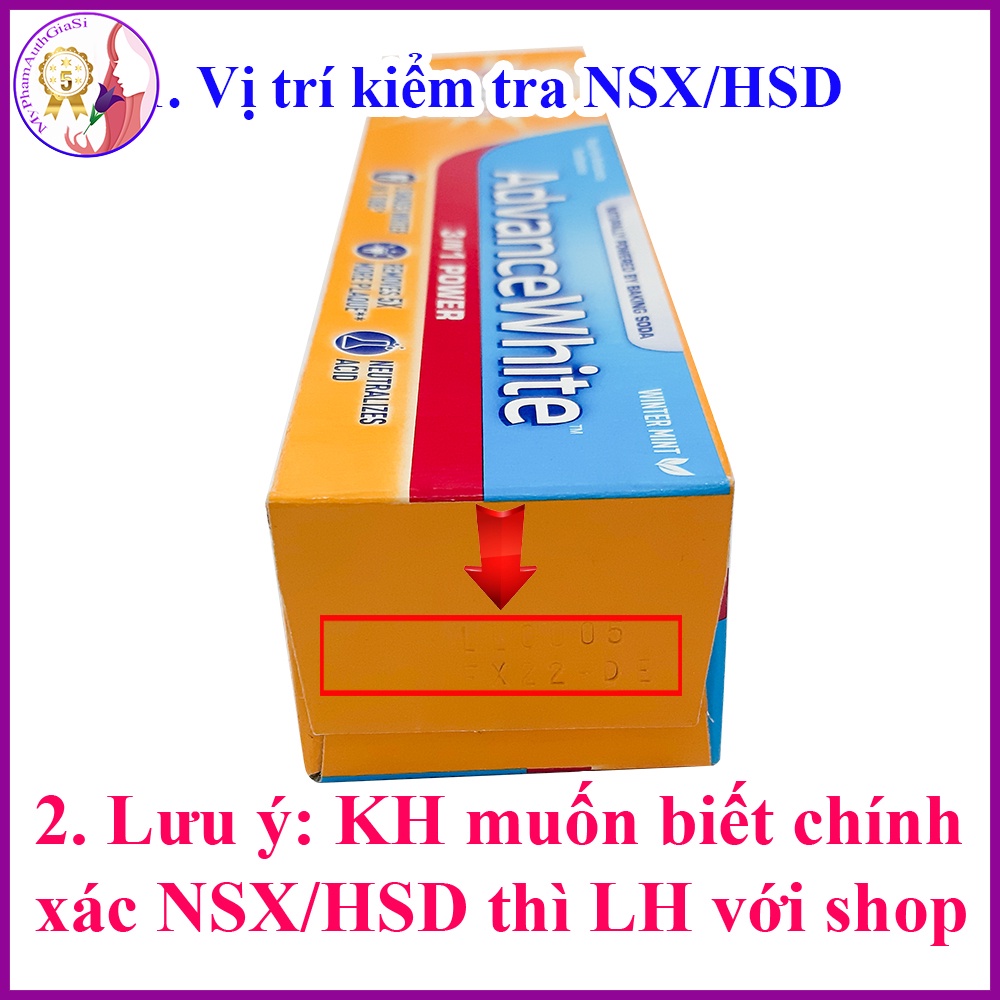 Kem đánh răng làm trắng chiết xuất muối diệt khuẩn chống ê buốt Arm &amp; Hammer Mỹ- 120 gram ( Kem Đánh Răng Cây Búa)