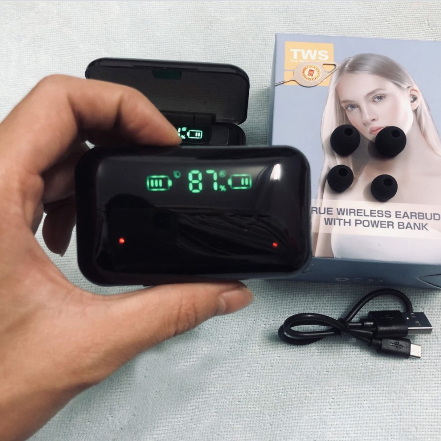 Tai nghe không dây bluetooth gaming nhét tai tws f9 pro in ear chính hãng giá rẻ có mic nghe nhạc chống ồn