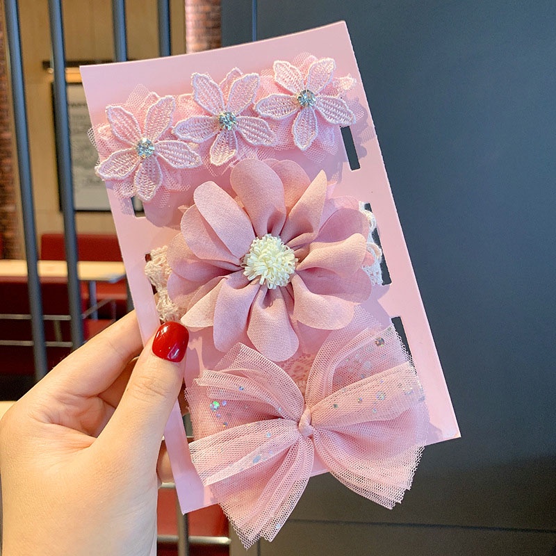Set 3 băng đô nơ dễ thương cho bé gái