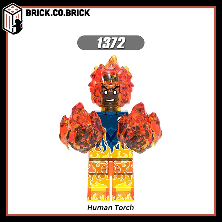 Non Lego Siêu Anh Hùng Marvels Đồ chơi lắp ráp minifigure DC Comics Avengers Doctor Doom, The Stream, Iron man X0271