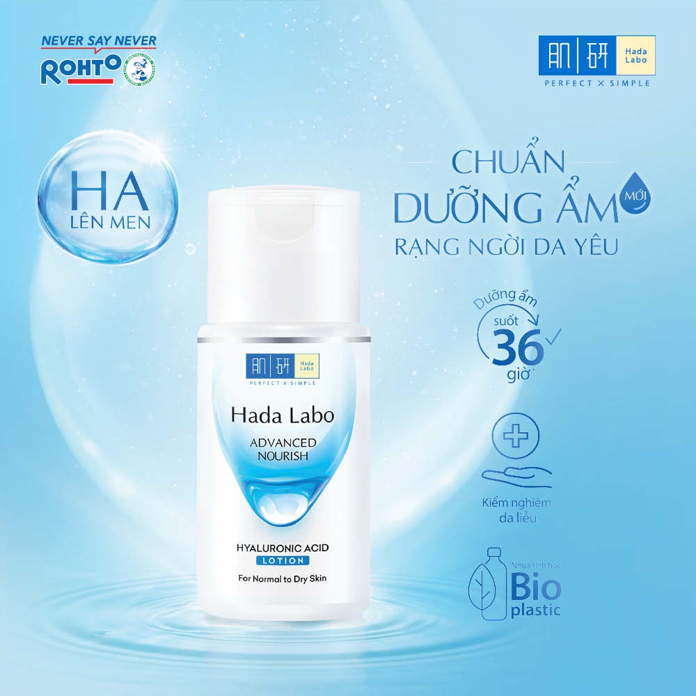 Dung Dịch Dưỡng Ẩm Tối Ưu Hada Labo Advanced Nourish Lotion Cho Da Thường Và Da Khô 100ml