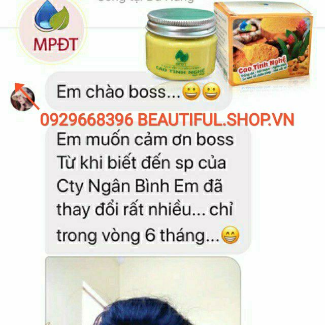 ✔️[100% Chính Hãng] Cao Tinh Nghệ MPĐT_Trắng Da, Mờ Thâm, Ngừa Mụn, Se Lỗ Chân Lông, Hút Sắc Tố