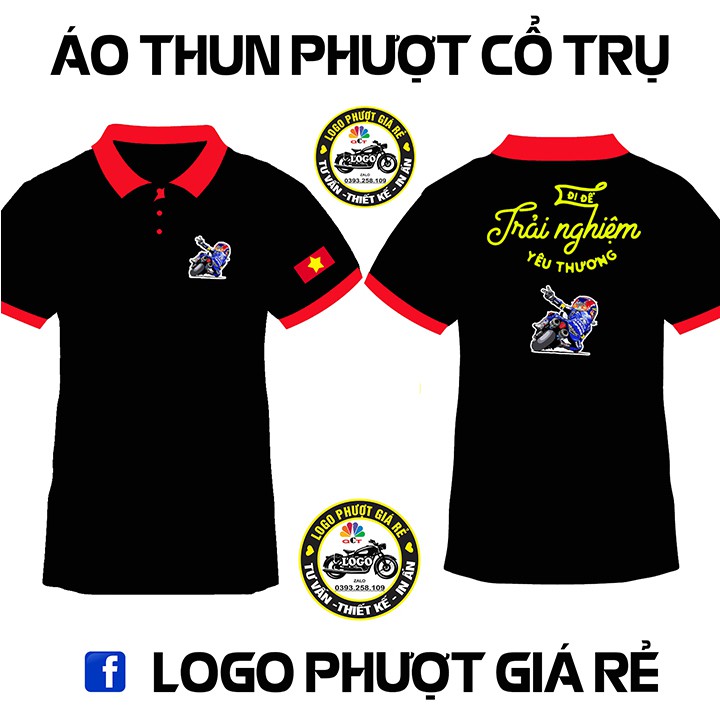 ÁO THUN PHƯỢT COTTON CÓ CỔ