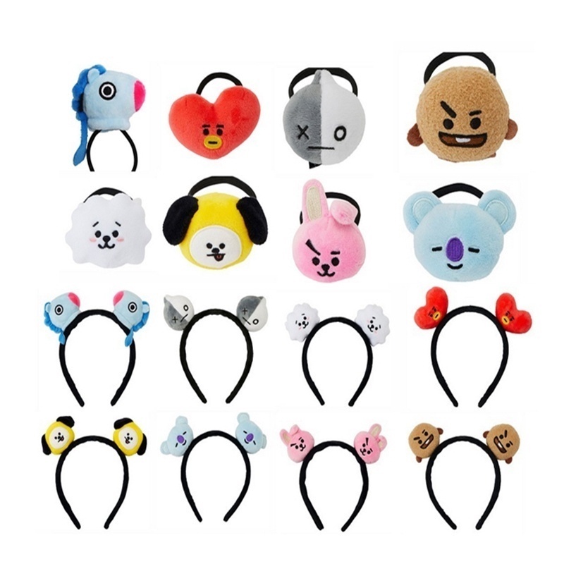 1 Búp Bê Hình BT21 Suga Chimmy RJ Cooky BTS Bangtan Boys
