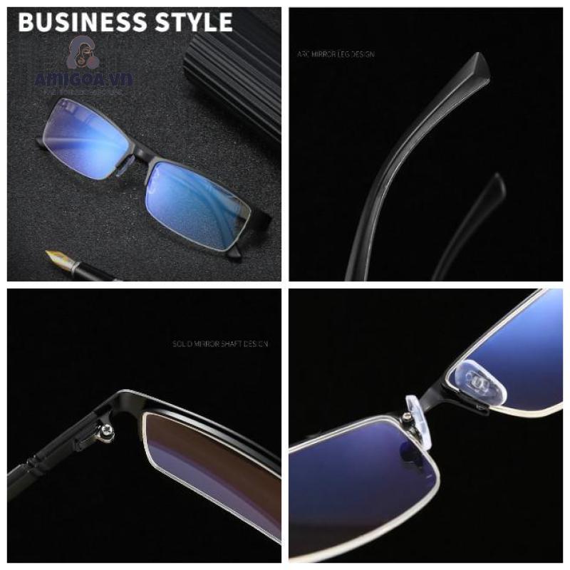 Mắt Kính Gọng Oval Tròng Đầy Màu Sắc Phong Cách Vintage Dành Cho Người Lớn