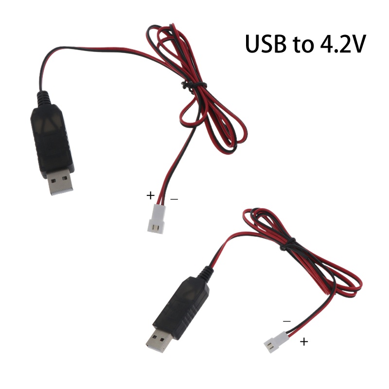 Dây Cáp Sạc Đầu USB Sang 4 2V XH 2 54mm Cho Pin Lithium 3 7V