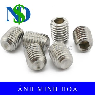Combo 4 Bu Lông Lục Giác Chìm M2.5X3Mm Không Đầu Bằng Thép Không Gỉ