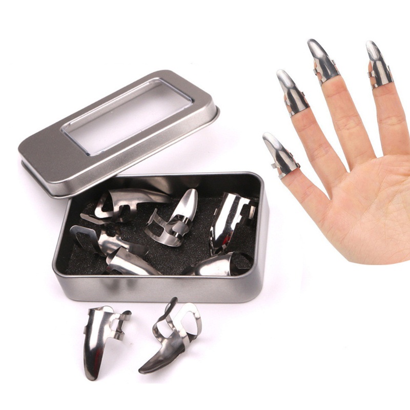 Bộ 8 Miếng Gảy Đàn Guitar Đeo Ngón Tay Chỉnh Được