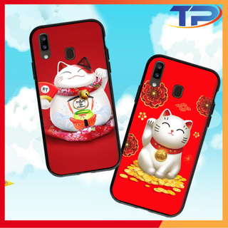 Ốp lưng Samsung Galaxy A8 Plus / A8 2018  / A7 2028 / A6 Plus / A6 2018 / A50S Mèo Thần Tài 03