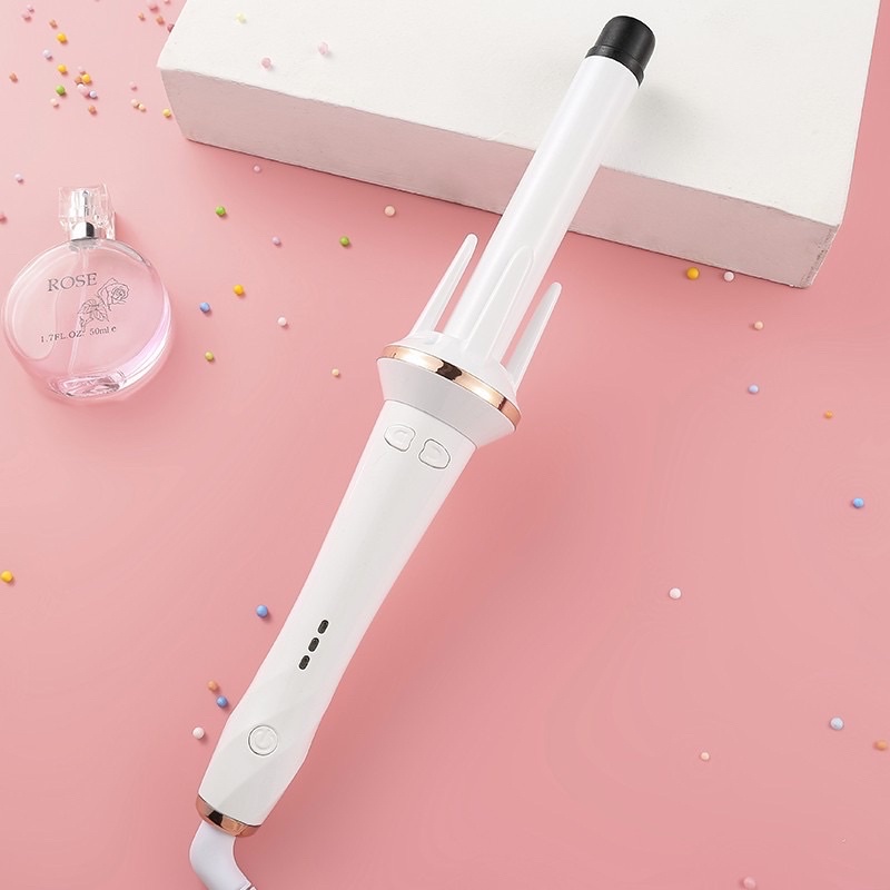 Máy uốn tóc xoăn tự động gốm sứ Tourmaline AKIO