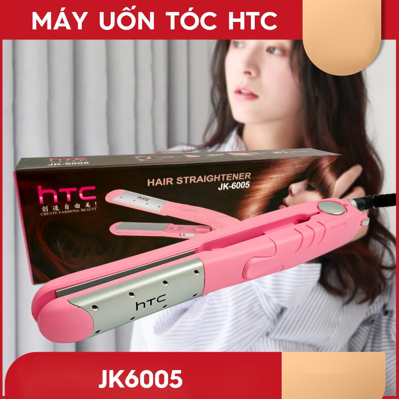 💥CHÍNH HÃNG💥MÁY ÉP TÓC HTC - JK6005 - Là thẳng tóc, duỗi tóc với mức nhiệt tốt, không gây gãy rụng tóc!