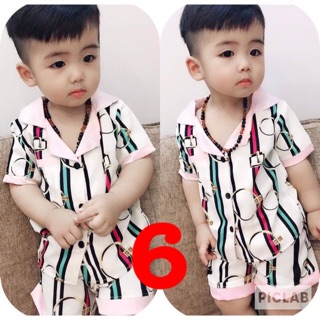 Bộ lanh lụa cát 3D bé trai 7-18kg