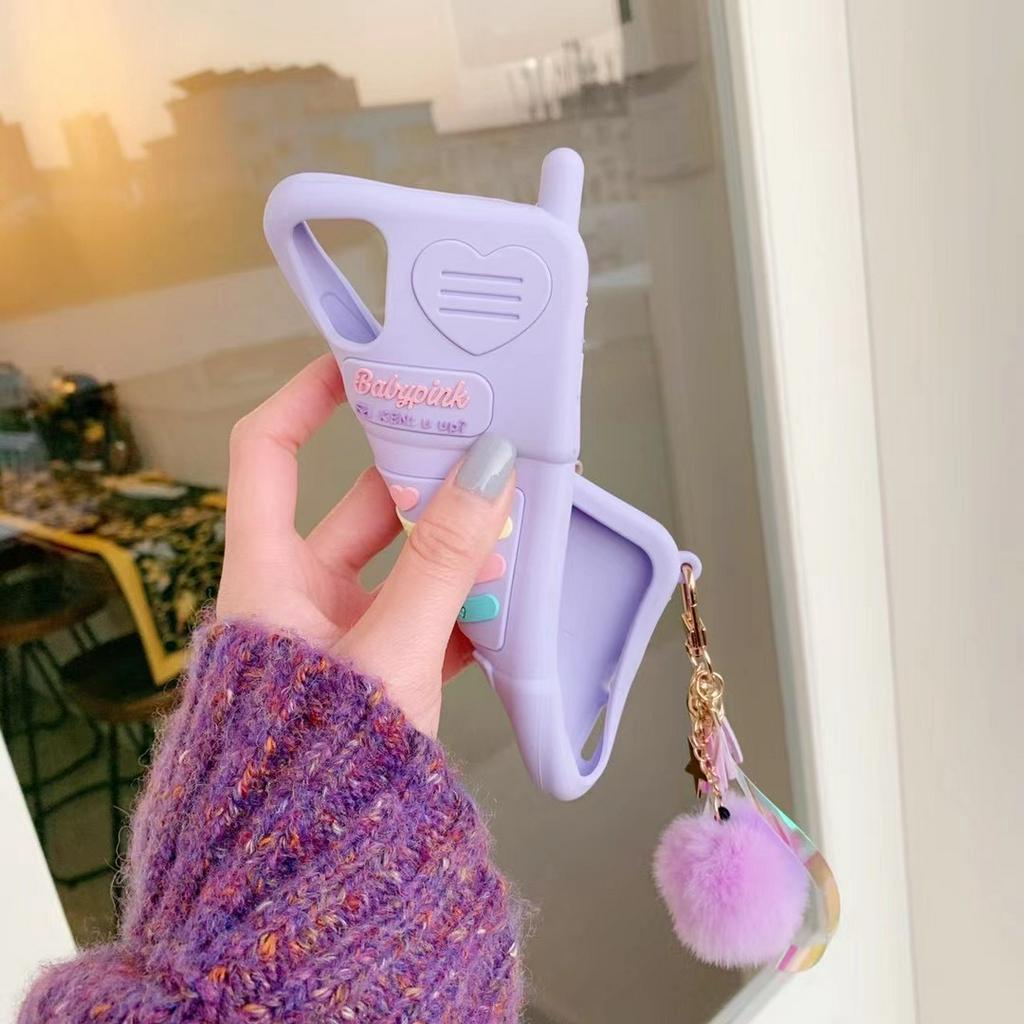 Ốp Lưng Silicone Mềm In Hình Bé Gái Dễ Thương Cho Iphone 11 Pro Max Xs Max X Xr 8 Plus 7 Plus 6 6s Plus 12 Mini Pro Max