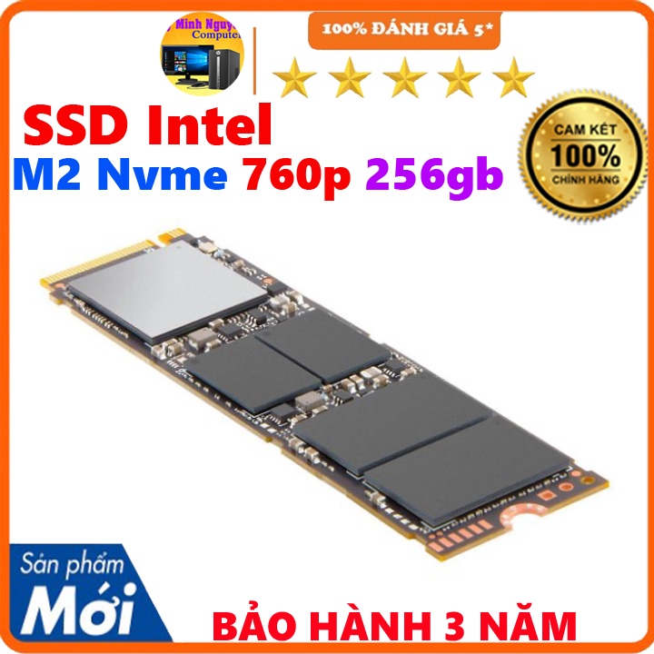SSD Intel 760P M2 NVMe 256GB (không box)