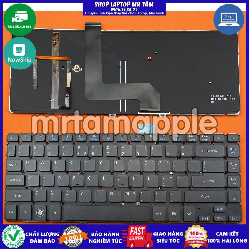 (KEYBOARD) BÀN PHÍM LAPTOP ACER M5-481 dùng cho Aspire Ultrabook M3 M3-481, M5 M5-481