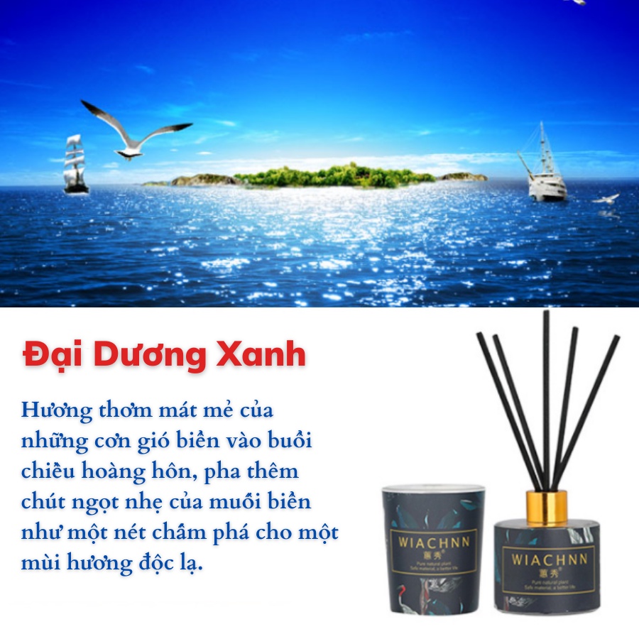 Set Quà Tặng WIACHNN Nến Và Tinh Dầu Thơm Phòng Kèm Túi Xách Sang Trọng SQT