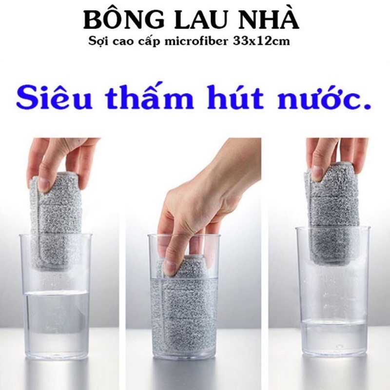 Miếng lau nhà thay thế tiện lợi thấm nhanh