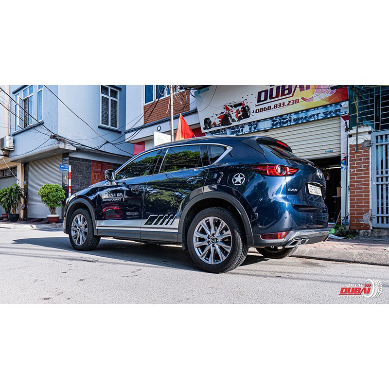 Tem Dán Sườn Xe Mazda CX5 Phong Cách Thể Thao Đơn Giản