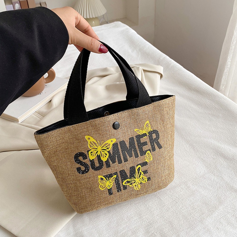 Túi Xách Đeo Vai Dệt Tay In Chữ Thời Trang Dành Cho Nữ