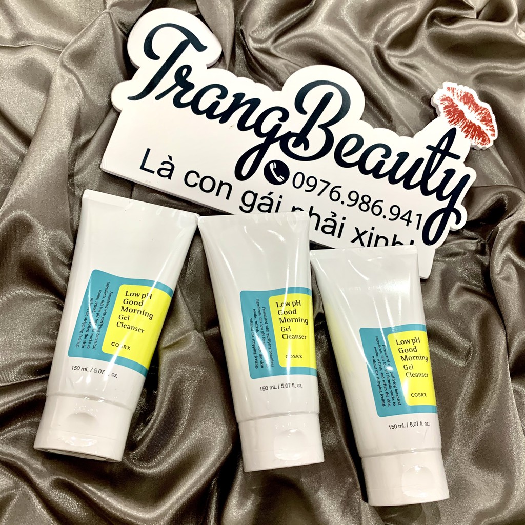 Sữa rửa mặt Cosrx Low Ph Good Morning Gel Cleanser 150ml | BigBuy360 - bigbuy360.vn