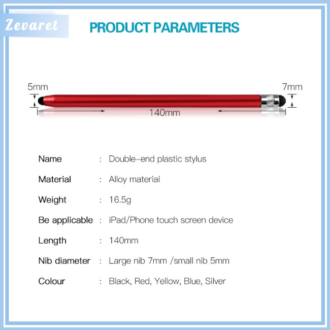 Bút Cảm Ứng 2 Trong 1 Chuyên Dụng Cho Máy Tính Bảng/Điện Thoại Android