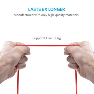 [Có bao da] Cáp sạc ANKER PowerLine+ Lightning Dài 0.9m - A8121