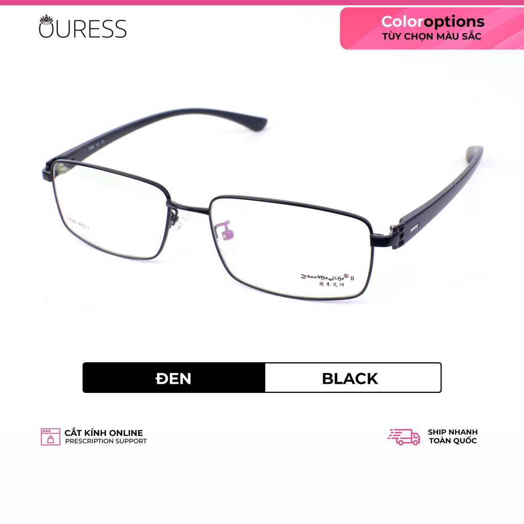 Gọng kính Hợp kim siêu nhẹ hợp thời trang – hàng chính hãng Ouress 21069