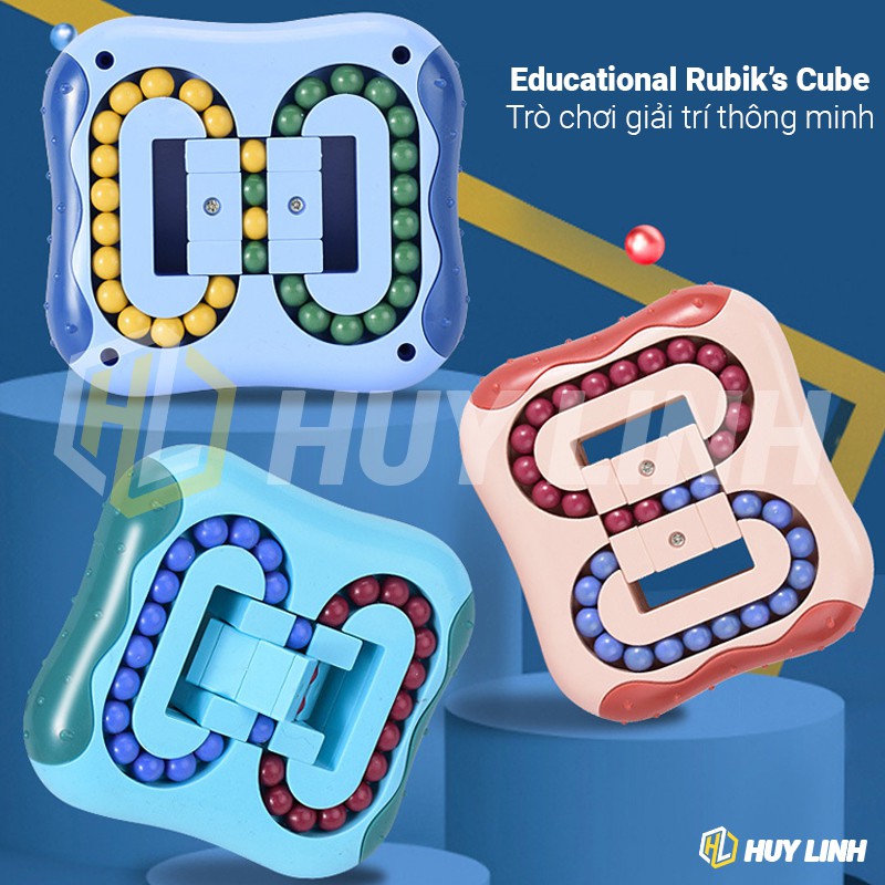 Đồ chơi giải đố trí tuệ IQ Ball - Fun Wisdom Cube Bean Educational Rubik's For Kid HL315