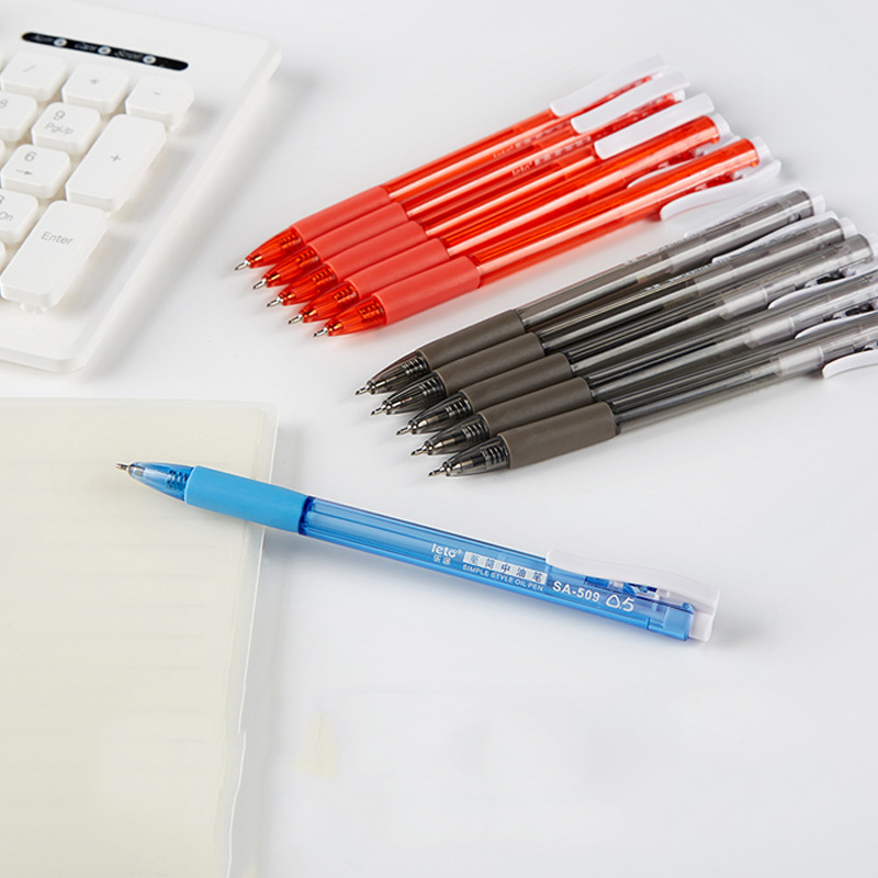 Bút Bi Vỏ Nhựa Ngòi 0.5mm