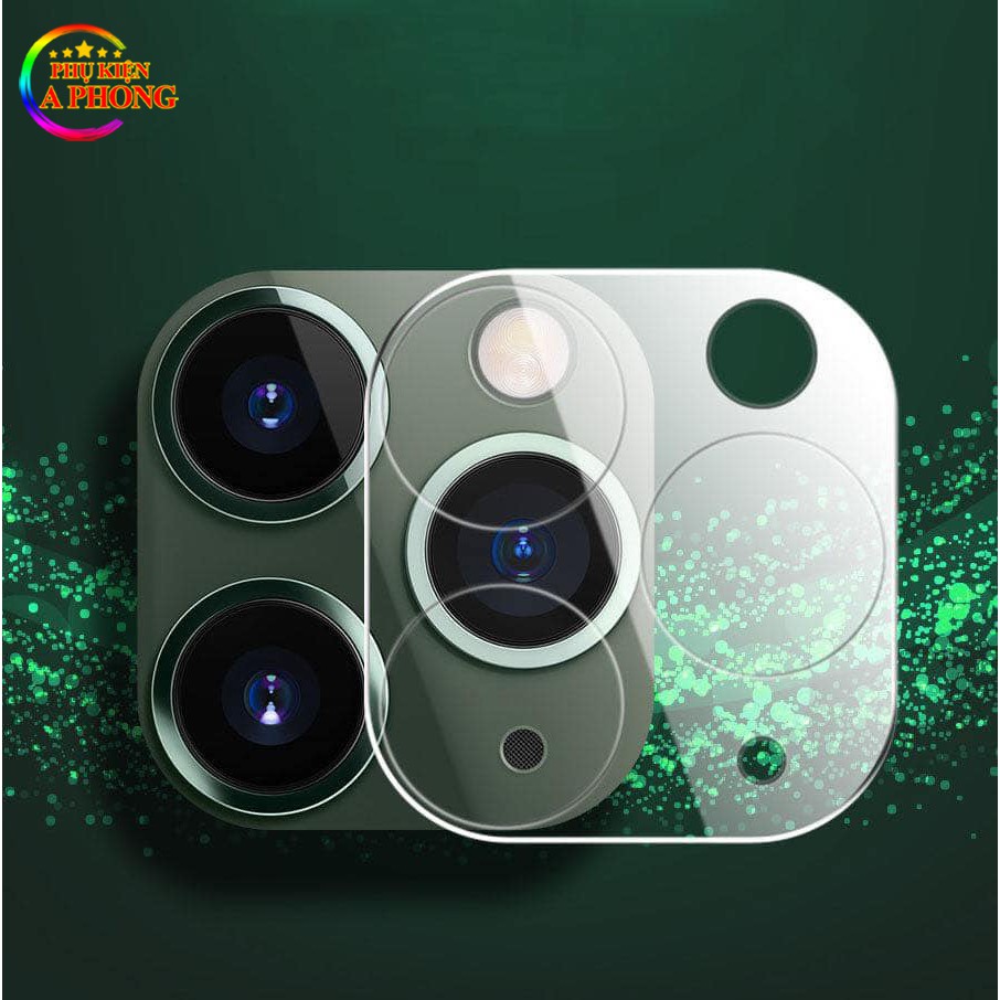 Kính Cường Lực Camera iPhone 11/11Pro/11ProMax/12/12Pro/ 12ProMax/ 13 / 13 Pro Max - Miếng dán bảo vệ Camera IP