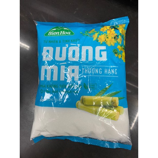 COMBO 2 GÓI ĐƯỜNG MÍA TRẮNG THƯỢNG HẠNG BIÊN HÒA/ ĐƯỜNG TRẮNG - gói 1kg
