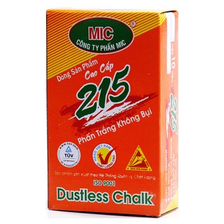 COM BO 4 HỘP Phấn mic không bụi 10 Viên trắng , màu
