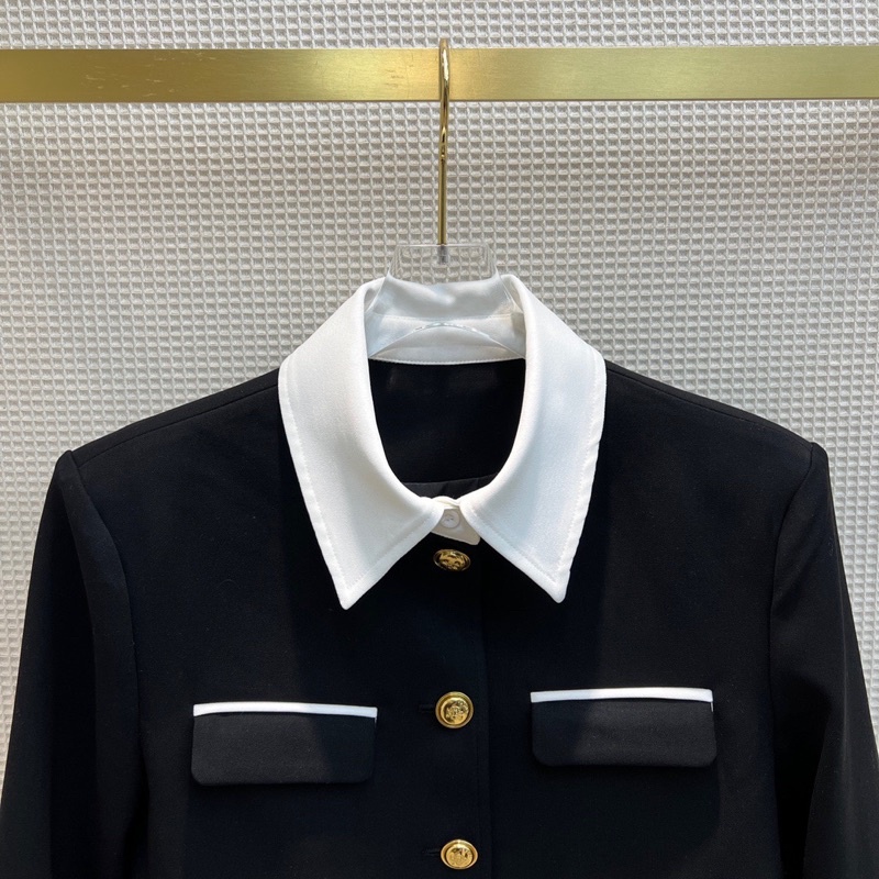 Áo blazer cổ sơ mi thiết kế sang trọng thương hiệu Gucci GC cao cấp