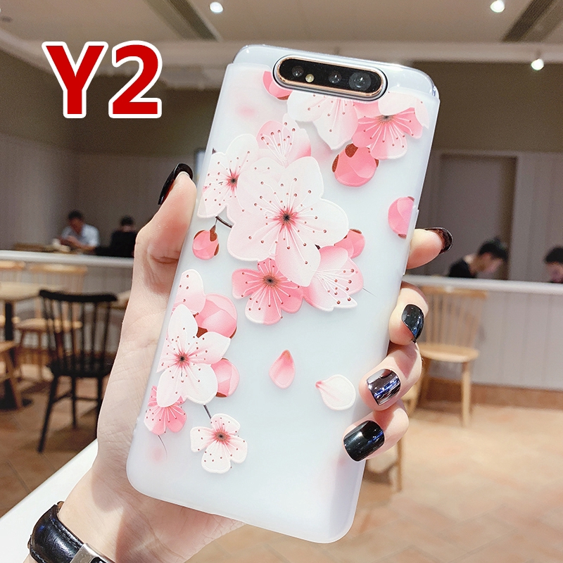 Ốp điện thoại dẻo hình hoa 3D cho Samsung A51 A71 J7 prime A80 A70 A50 A10 A20 A30 A6 S8 S9 S10 S20 Note 8 9 10 Plus | BigBuy360 - bigbuy360.vn