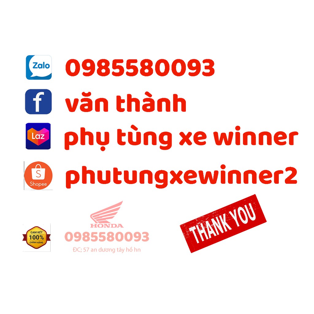 GÁC CHÂN TRƯỚC WINNER V1 CHÍNH HÃNG HONDA