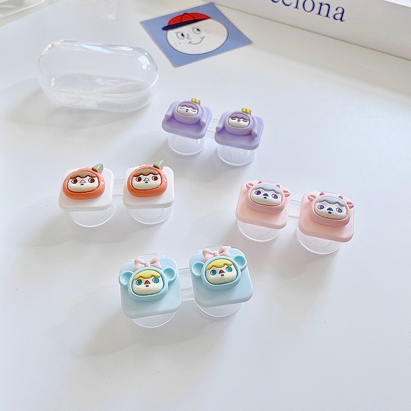 Khay Mini Hình 3D Em P.é - Case Đựng Lens