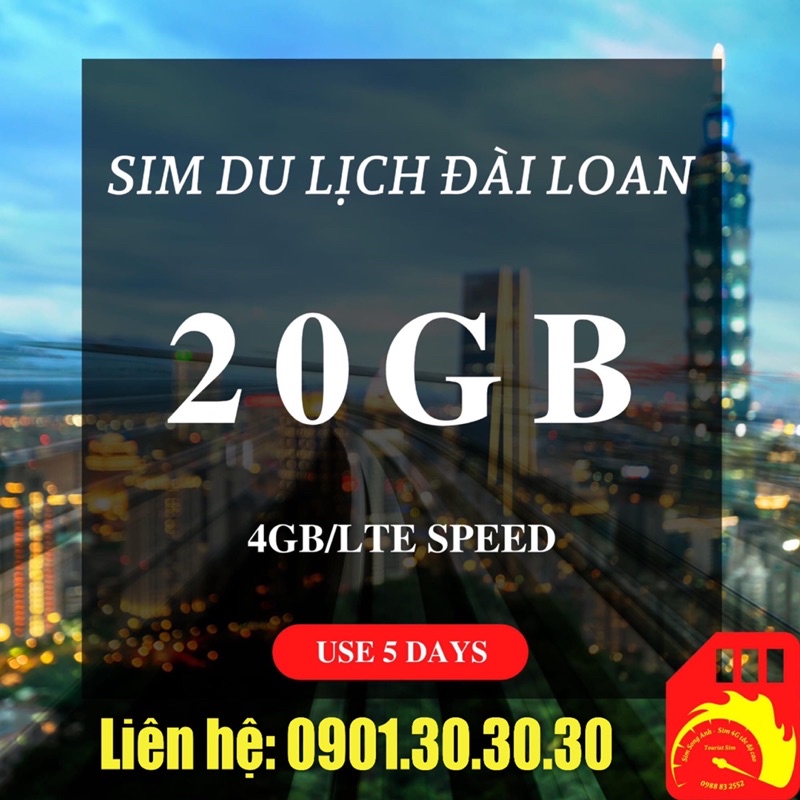 SIM CHO NGƯỜI ĐI DU LỊCH- CÔNG TÁC NƯỚC NGOÀI