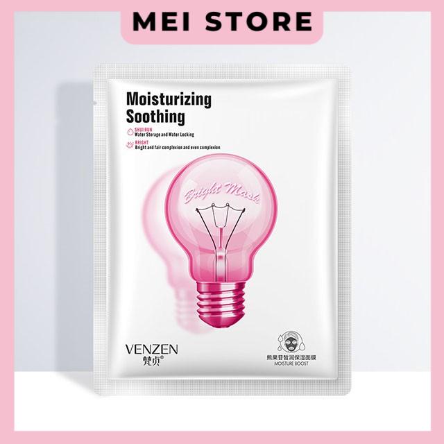 Mặt nạ nội địa Moisturizing Soothing VENZEN Bóng Đèn