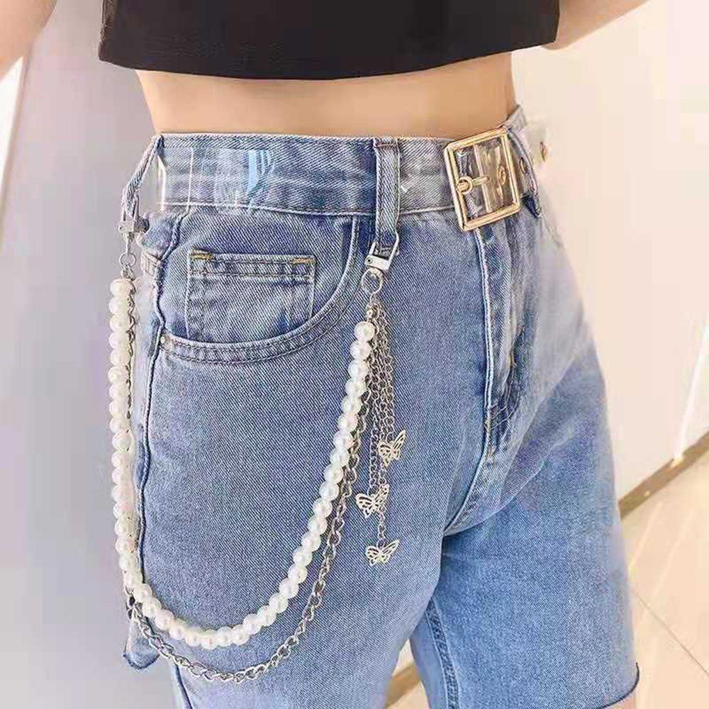 Móc Khóa Thắt Lưng Dạng Chuỗi Phong Cách Rock
