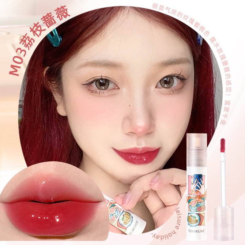 Son Bóng Toorune 3D Dưỡng Ẩm Lâu Trôi Độ Bóng Cao