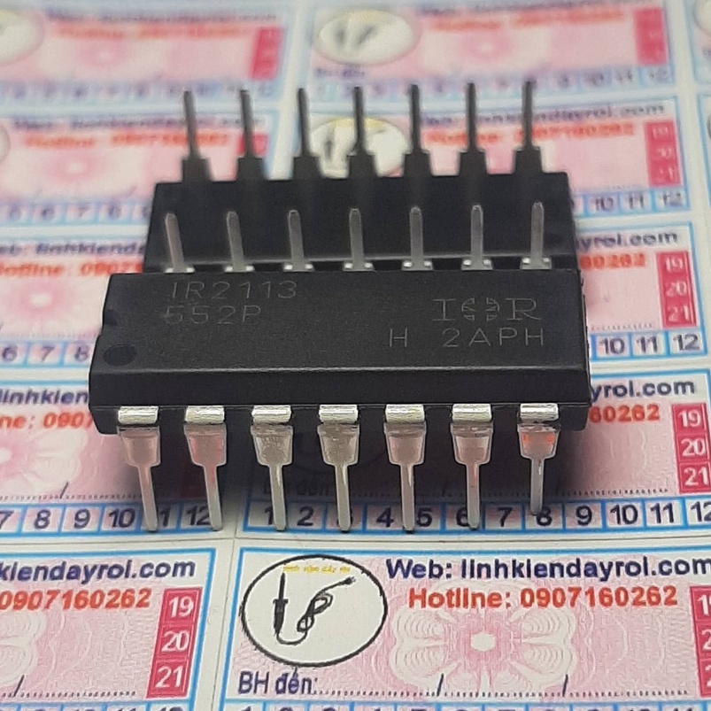IR2113 IR2113PBF DIP-14 IC điều khiển Mosfet và IGBT chính hãng