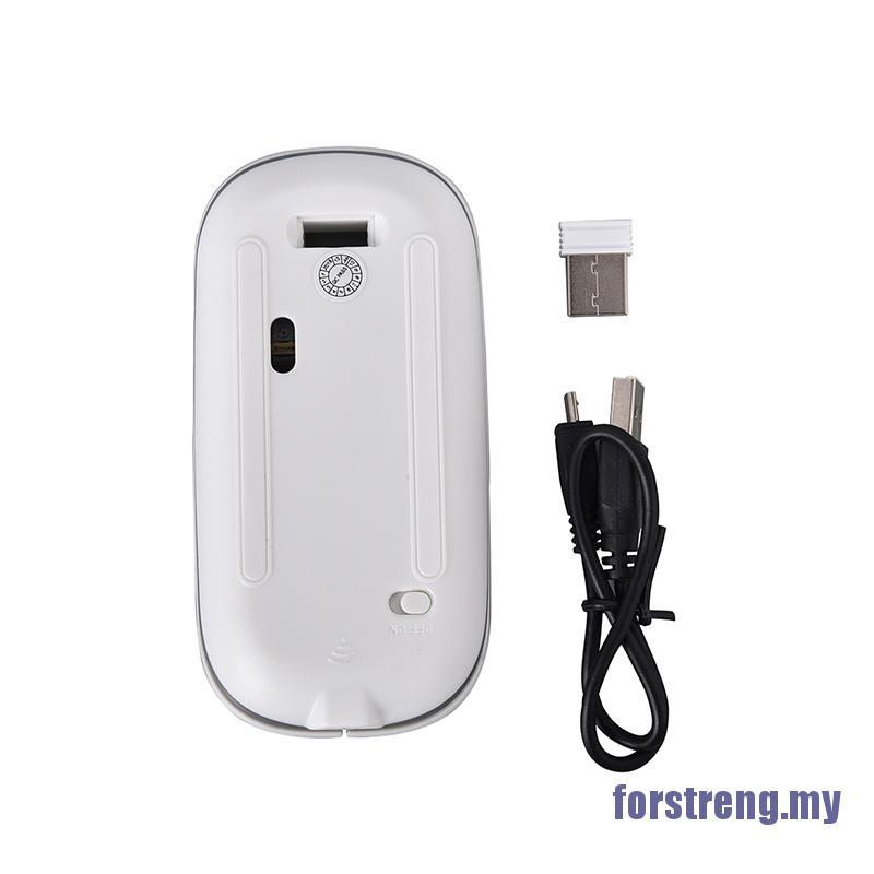 Chuột Quang Không Dây Siêu Mỏng 2.4ghz Sạc Usb Mới