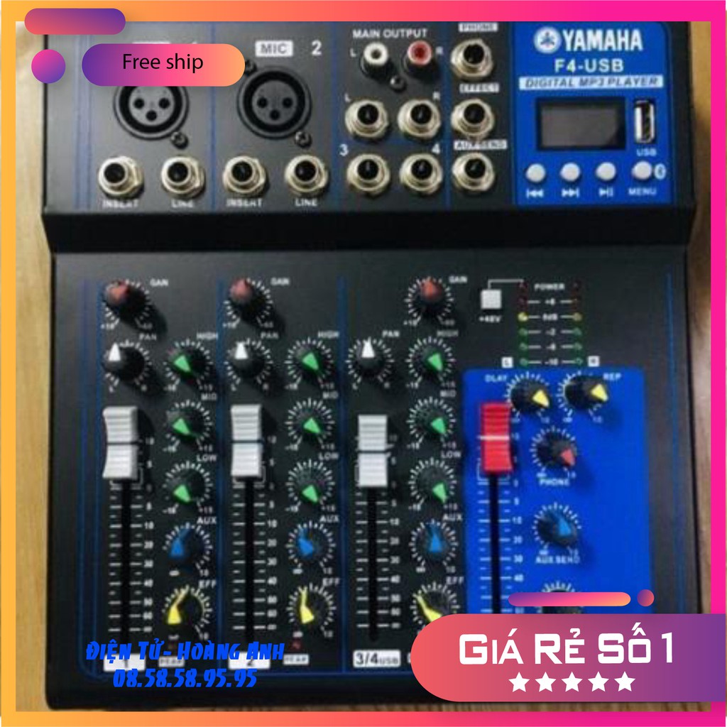 [Mã ELHACE giảm 4% đơn 300K] MIXER F4 YAMAHA USB