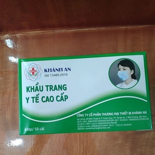 KHẨU TRANG Y TẾ 4 LỚP KHÁNH AN HÀNG CAO CẤP