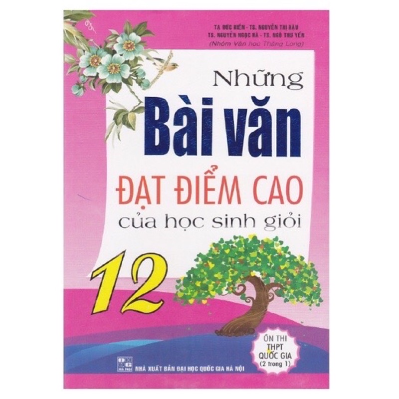 Sách - Những Bài Văn Đạt Điểm Cao Của Học Sinh Giỏi 12
