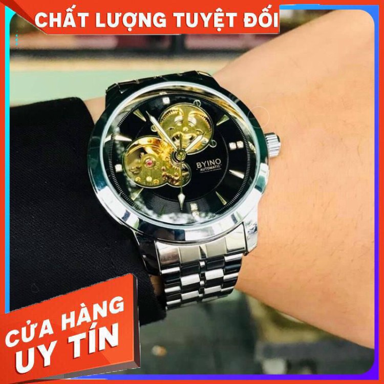 FREESHIP ĐỒNG HỒ Nam Giới Thương Hiệu BYINO CHÍNH HÃNG [ Đồng hồ Cơ automatic cao cấp ]